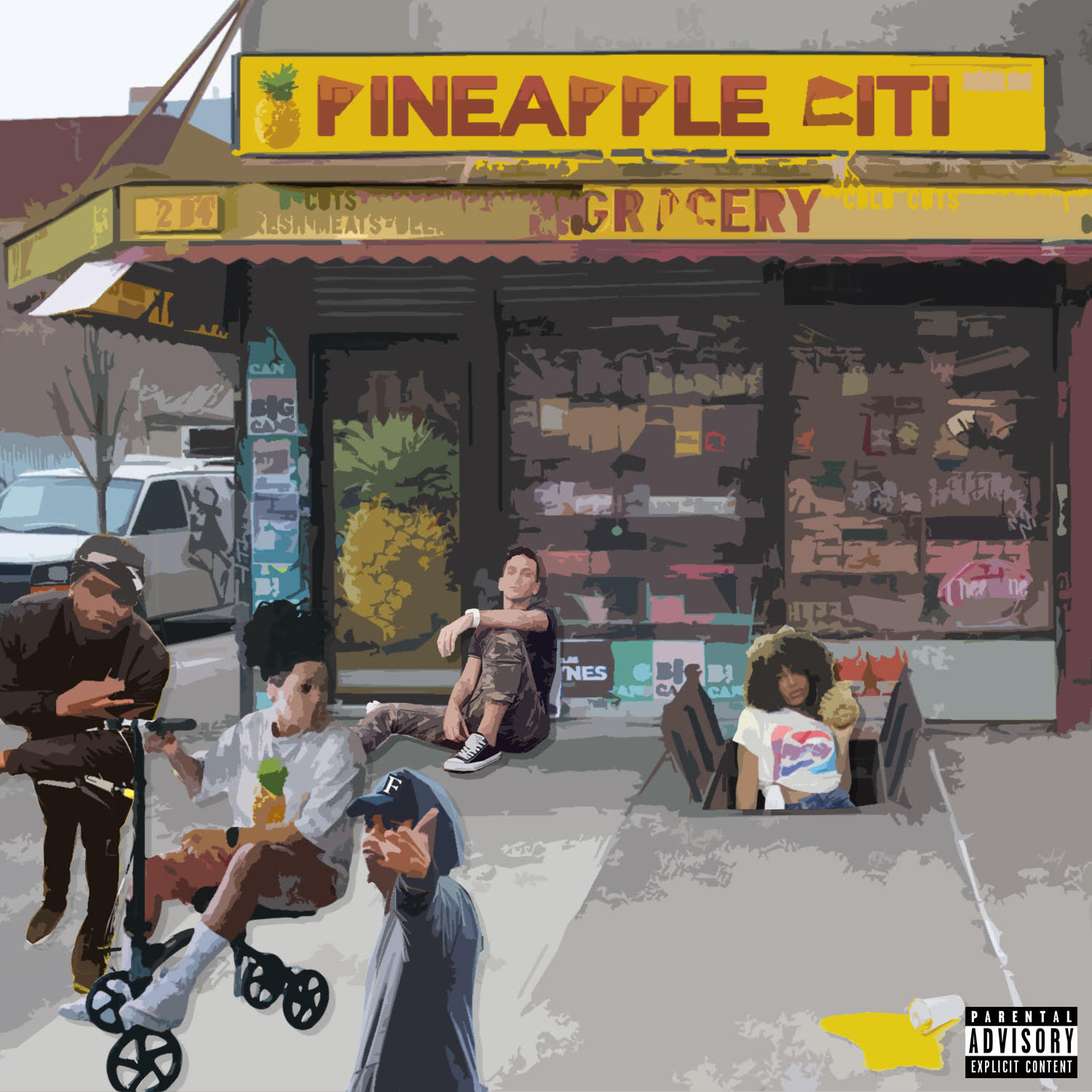 PineappleCITI releases Official Artwork & Tracklisting! Debut Album this month @pineappleciti