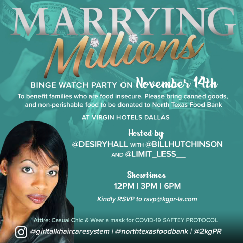 Lifetime TV Marrying Millions Watch Party 11/14/2020 | @lifetimetv