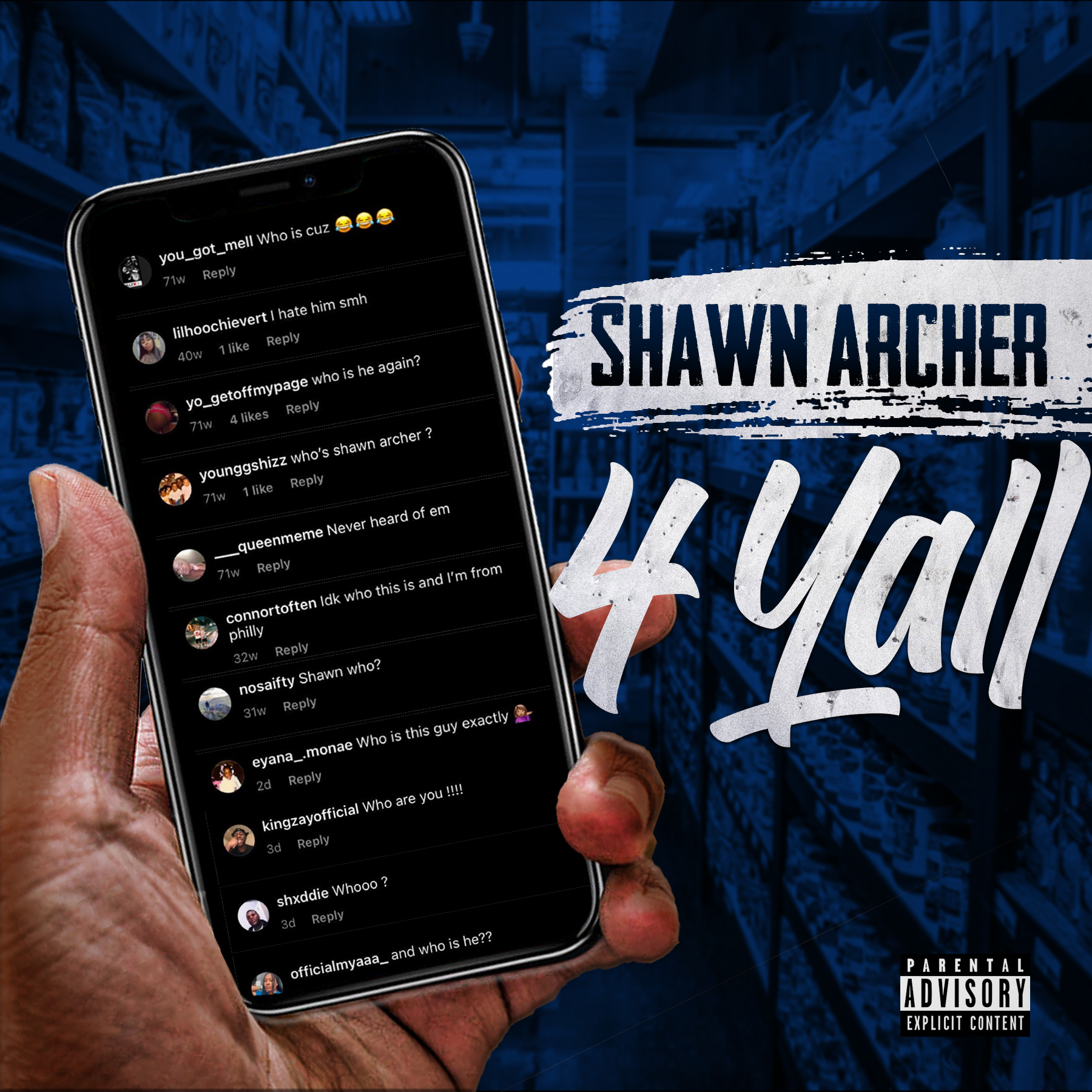 Shawn Archer Drops New EP “4 Yall”, Available Every Where! @iamshawnarcher