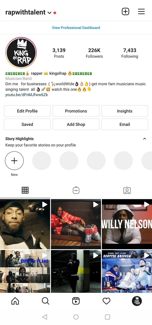 “Rap with Talent” is becoming one of the hottest IG blog pages out