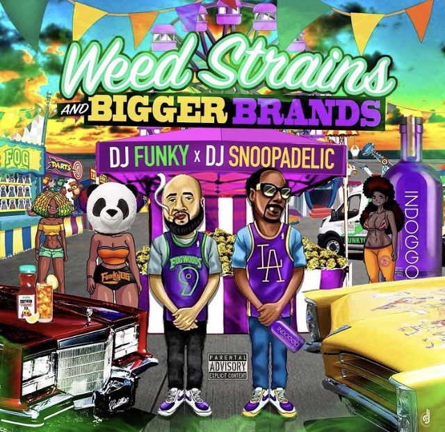 New Clay James verse released on @snoopdogg & @djfunkyATL mixtape “Weed Strains & Bigger Brands” | @whoisclayjames