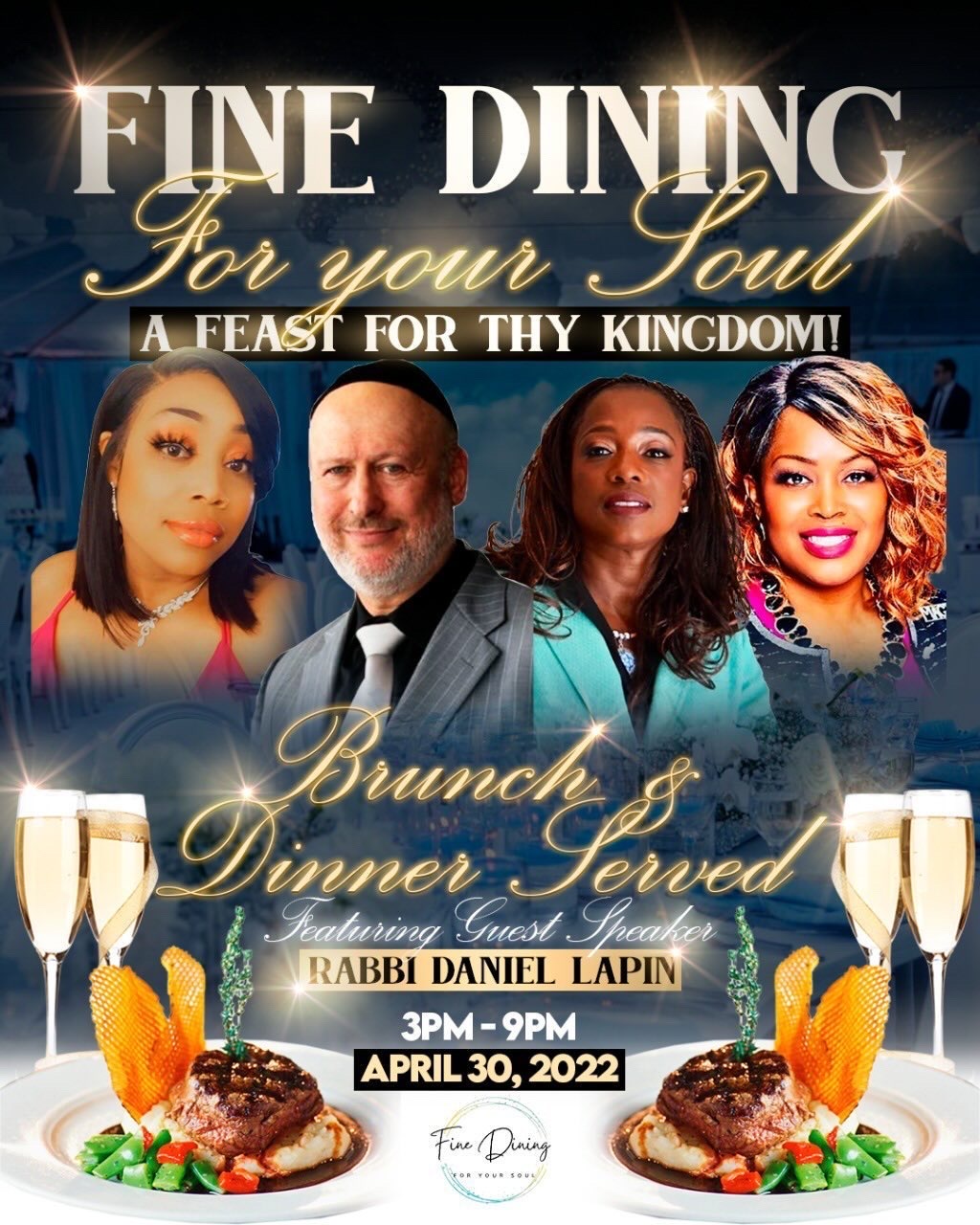 [Event April 30th 2022] Fine Dining For Your Soul