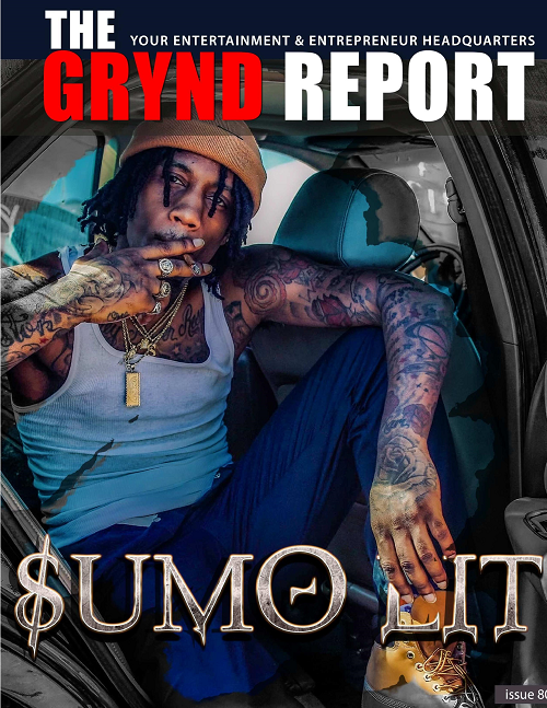 $umo Lit features on the 80th issue of The Grynd Report out Now @sumo_lit