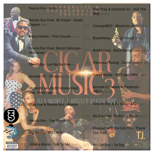 DJ T-Money & Reezie Roc are back with their 3rd Edition Of ‘Cigar Music’