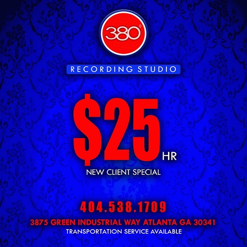 Record your next hit at 380 Recording Studio Atlanta! @380ent