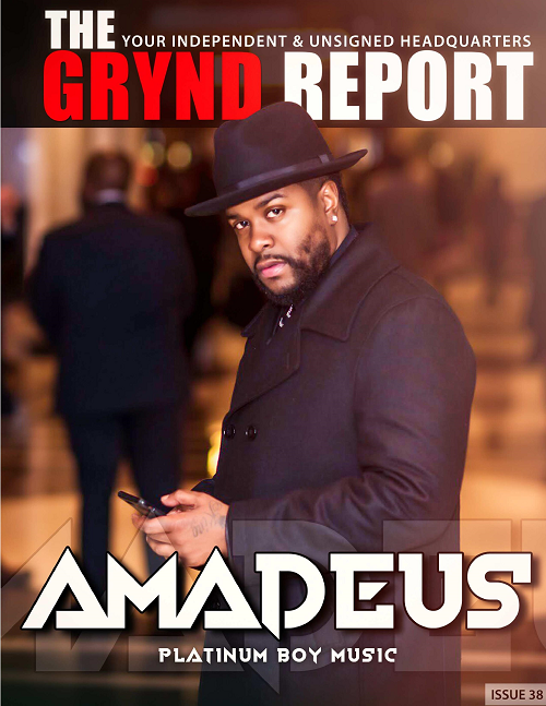 Out Now- The Grynd Report Issue 38 Amadeus Edition @amadeuspbm