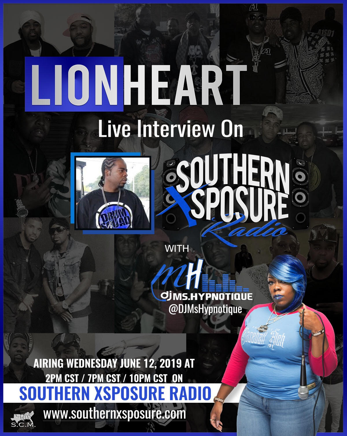 @djmshhypnotique  Interview w/ Lionhheart