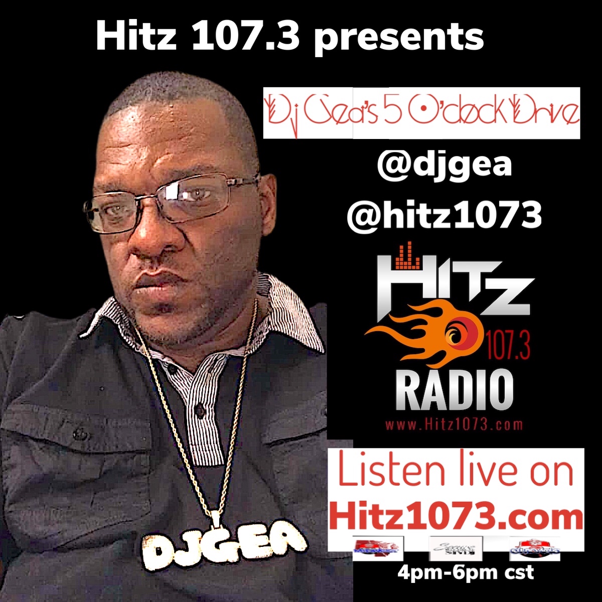 DJ Gea the Hitbreaker of Hitz 107.3 The Beat