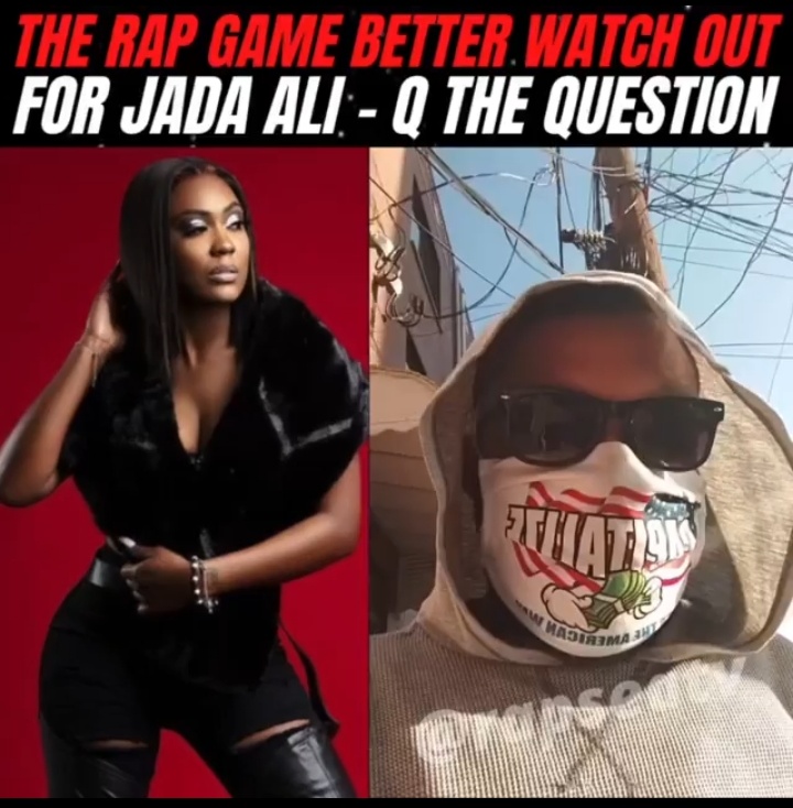 The Rap Game Better Watch Out for Jada Ali says Q The Question @iamjadaali @qthequestion
