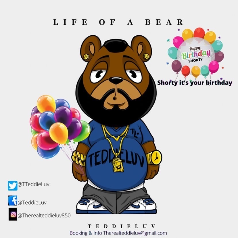 Teddie Luv shows out for the ladies with new single.  “Shorty It’s Your Birthday” @TTEddieluv