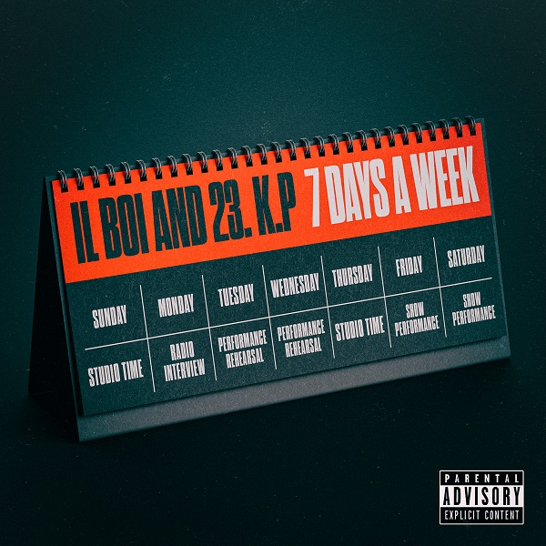 IL Boi and 23 KP have collaborated to create a track for music lovers across the world ‘7 Days A Week’
