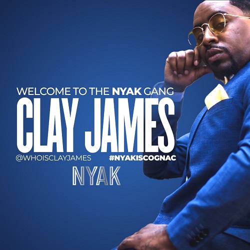 Savannah Rapper Clay James Signs Endorsement Deal with Dennis McKinley’s Nyak Cognac