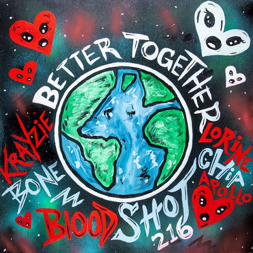Bloodshot216 connects with Krayzie Bone & Lorine Chia for “Better Together” release